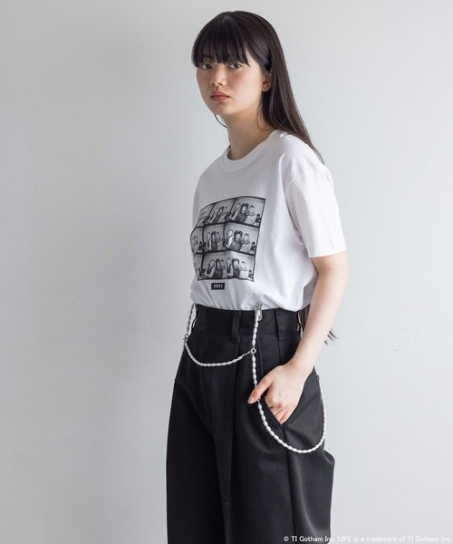 yuw(ユウ)の「artistphoto tee2 137122(Tシャツ/カットソー・レディース・ホワイト・MEDIUM)」の6枚目の写真