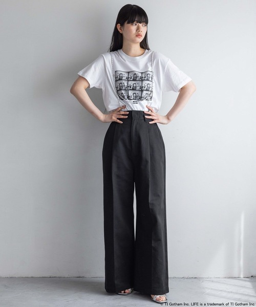 yuw(ユウ)の「artistphoto tee2 137122(Tシャツ/カットソー・レディース・ホワイト・MEDIUM)」の3枚目の写真