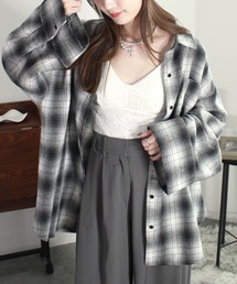 Reurie' | 【SNSで話題！】パッド付きラメキャミソール／padded lame camisole ブラトップ グリッター スパンコール キラキラ ノースリーブ インナー カジュアル 重ね着 レイヤード 紐 ストラップ アイボリー 白 ブラック 黒 モノトーン(キャミソール)