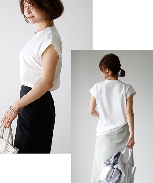 tシャツ アラフォー世代へ脇隠しTシャツ安心して使えます！ レディース Ehre style tシャツ アラフォー世代へ脇隠しTシャツ安心して使え