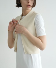 CLANE | ZIP COMPACT KNIT VEST(ベスト)