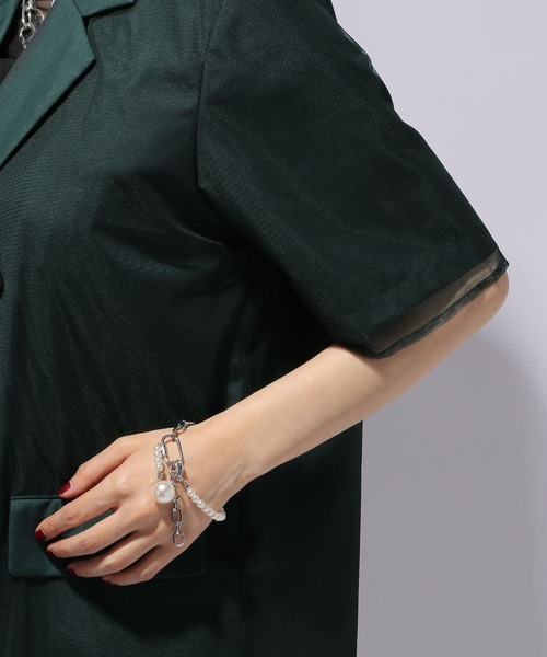 HARE（ハレ）の「チュールドッキングジャケット(hARE