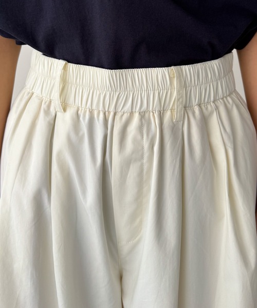 CANAL JEAN(キャナルジーン)の「El mar コットンギャザーワイドパンツ(その他パンツ・レディース・ブラック/ベージュ/カーキ・ONE SIZE)」の17枚目の写真