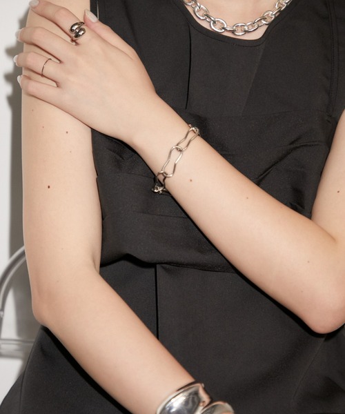 Aunt Marie's(アントマリーズ)の「オーバルチェーンブレスレット(ブレスレット・レディース・ゴールド/シルバー・FREE)」の10枚目の写真