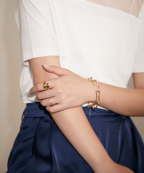 Aunt Marie's(アントマリーズ)の「オーバルチェーンブレスレット(ブレスレット・レディース・ゴールド/シルバー・FREE)」の6枚目の写真