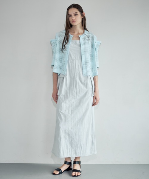 Formeque（フォルミーク）の「【Formeque】ナイロンキャミワンピース（ワンピース・レディース・ブラック/ライトグレー・FREE）」の17枚目の写真