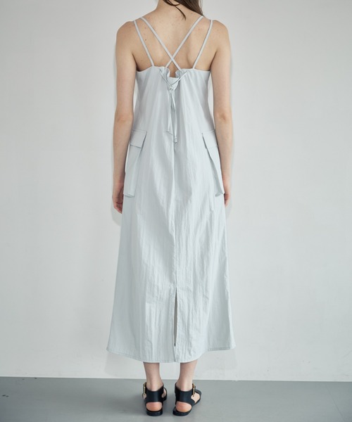 Formeque（フォルミーク）の「【Formeque】ナイロンキャミワンピース（ワンピース・レディース・ブラック/ライトグレー・FREE）」の12枚目の写真