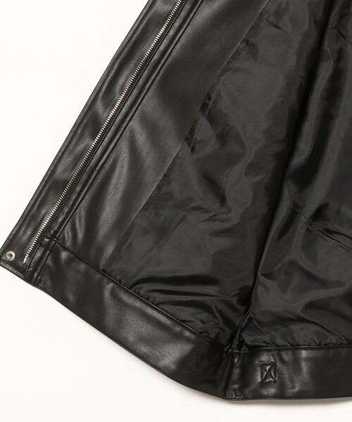 Ray BEAMS(レイビームス)の「フェイクレザー フライト ベスト(ベスト・レディース・ブラック・ONE SIZE)」の21枚目の写真