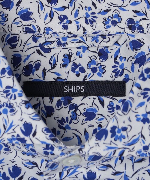 SHIPS(シップス)の「SHIPS: セミワイドカラー フラワー プリント ロングスリーブ シャツ(シャツ/ブラウス・メンズ・ネイビー/ブルー/ホワイト・LARGE/MEDIUM/SMALL/X-LARGE)」の16枚目の写真