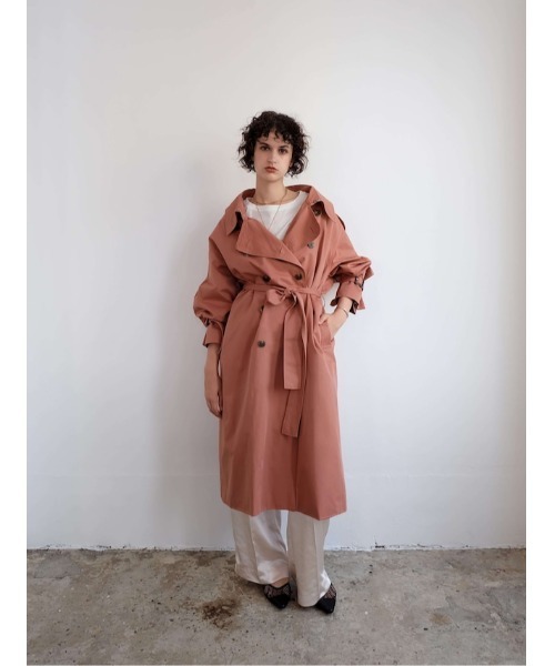 Katrin TOKYO(カトリーントーキョー)の「satin wide slacks(スラックス・レディース・アイボリー/オリーブ/ブルー系その他/ラベンダー・S/M/L/XS)」の14枚目の写真