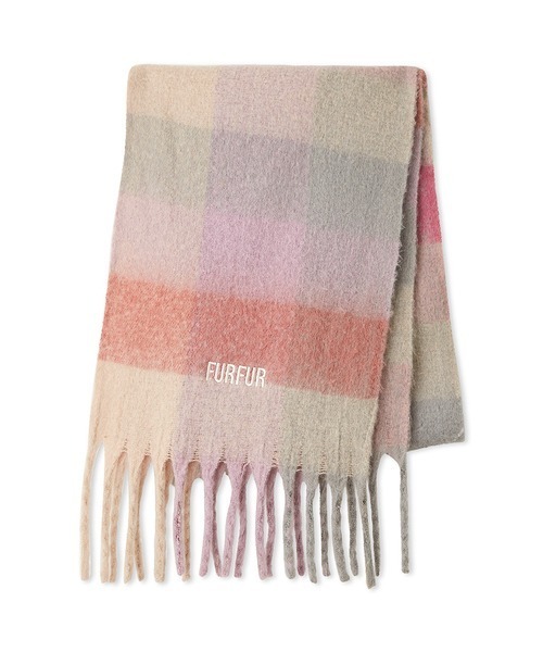 FURFUR（ファーファー）の「ブークレチェックストール（ストール