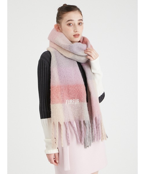 FURFUR（ファーファー）の「ブークレチェックストール（ストール