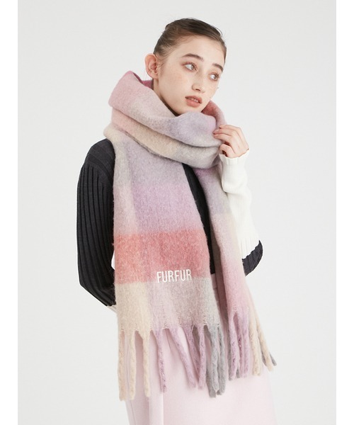 FURFUR（ファーファー）の「ブークレチェックストール（ストール