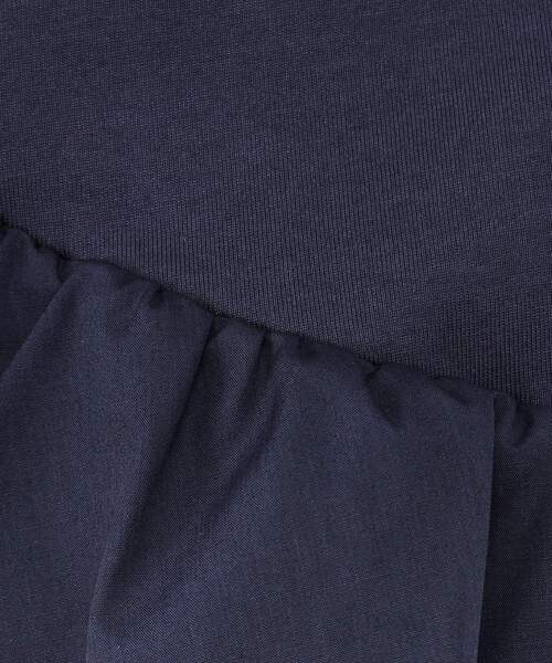 OPAQUE.CLIP（オペークドットクリップ）の「◆フリルドッキングカットソー【洗濯機洗い可】（Tシャツ/カットソー・レディース・ブラック/ネイビー/ホワイト・42/40/38）」の11枚目の写真