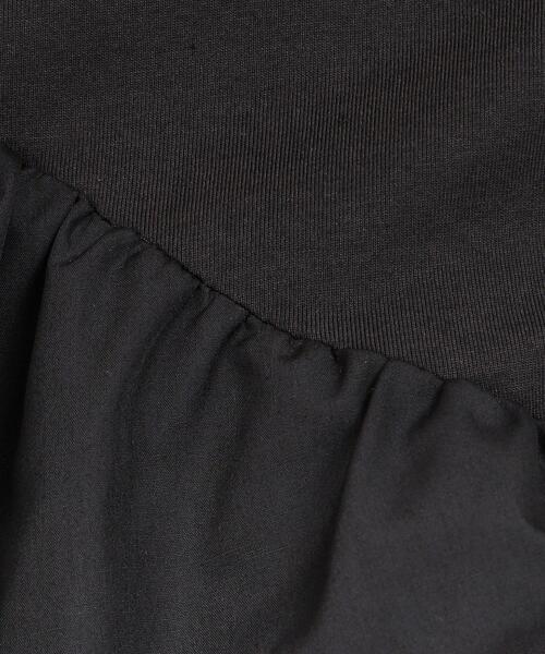 OPAQUE.CLIP（オペークドットクリップ）の「◆フリルドッキングカットソー【洗濯機洗い可】（Tシャツ/カットソー・レディース・ブラック/ネイビー/ホワイト・42/40/38）」の15枚目の写真