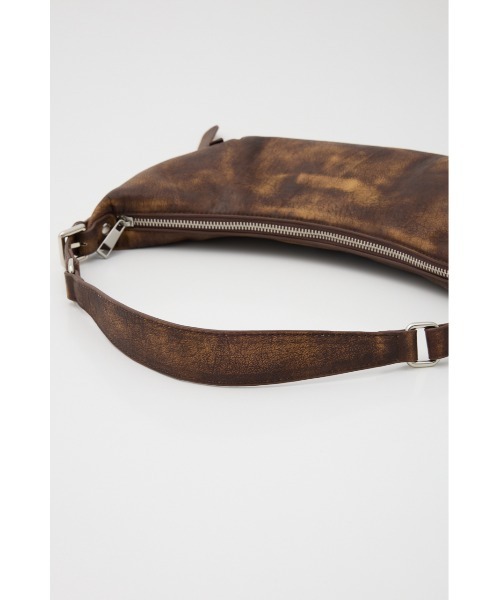 SLY（スライ）の「VINTAGE F/LEATHER BAG ヴィンテージ フェイク レザー バッグ（ショルダーバッグ・レディース・ブラウン/ブラック/アイボリー・FREE）」の8枚目の写真