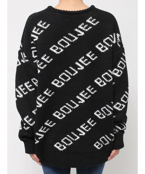GYDA（ジェイダ）の「BOUJEEニットトップス（ニット/セーター・レディース・オフホワイト/ブラック/ピンク/ベージュ・FREE）」の7枚目の写真