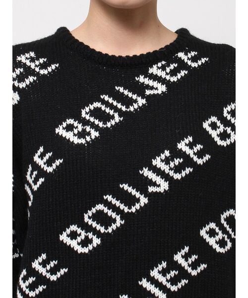 GYDA（ジェイダ）の「BOUJEEニットトップス（ニット/セーター・レディース・オフホワイト/ブラック/ピンク/ベージュ・FREE）」の6枚目の写真