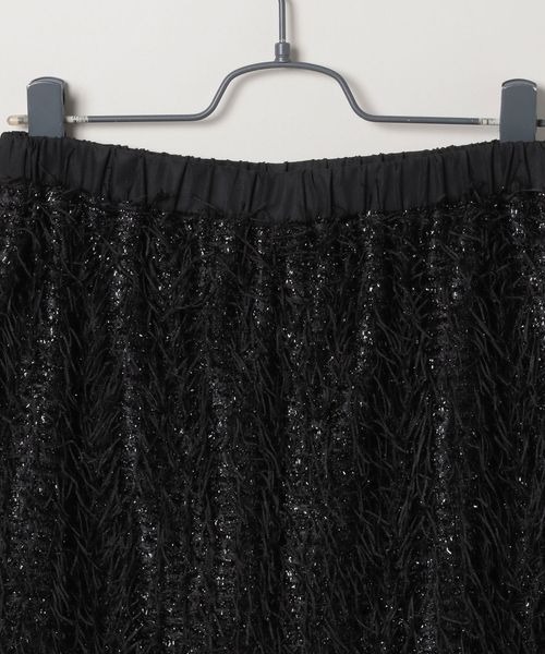 ハルイチ様 【お待ち下さい】 ＊ご購入用 JEANASIS（ジーナシス）の「フリンジジャガードナロースカート