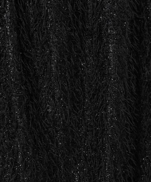 かしゅ JEANASIS（ジーナシス）の「フリンジジャガードナロースカート