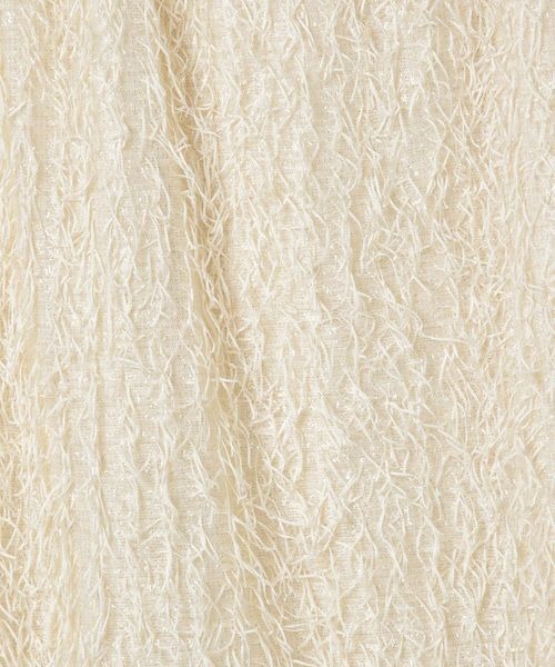 風雷出品 JEANASIS（ジーナシス）の「フリンジジャガードナロースカート