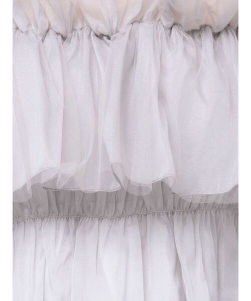 MERCURYDUO（マーキュリーデュオ）の「シアーフリルブラウス（シャツ/ブラウス・レディース・ブラック/アイボリー/ラベンダー・FREE）」の19枚目の写真