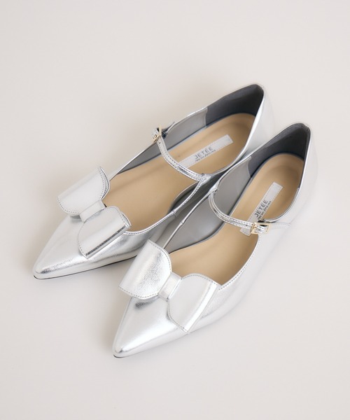 KATHARINE ROSS（キャサリンロス）の「【JETEE】ポインテッドトゥメリージェーンパンプス（パンプス・レディース・ブラック/シルバー・SMALL/MEDIUM/LARGE）」の8枚目の写真