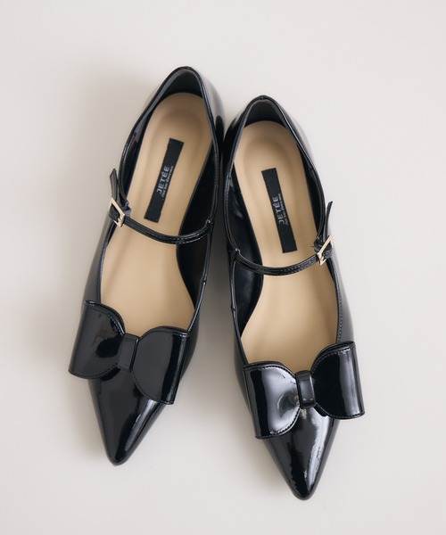 KATHARINE ROSS（キャサリンロス）の「【JETEE】ポインテッドトゥメリージェーンパンプス（パンプス・レディース・ブラック/シルバー・SMALL/MEDIUM/LARGE）」の5枚目の写真