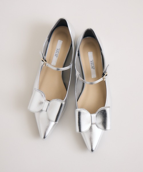 KATHARINE ROSS（キャサリンロス）の「【JETEE】ポインテッドトゥメリージェーンパンプス（パンプス・レディース・ブラック/シルバー・SMALL/MEDIUM/LARGE）」の7枚目の写真