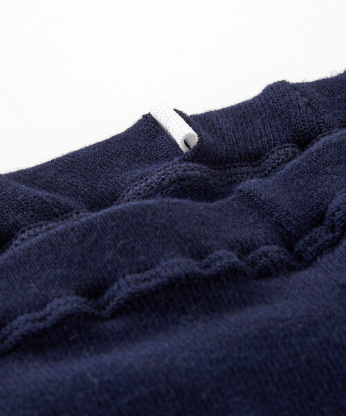 Tartine et Chocolat(タルティーヌエショコラ)の「【日本製】【お揃い】リボンチャームタイツ(80~140cm)(タイツ/ストッキング・キッズ・オフホワイト/グレー/ネイビー/ベージュ・SS/S/M/L)」の10枚目の写真