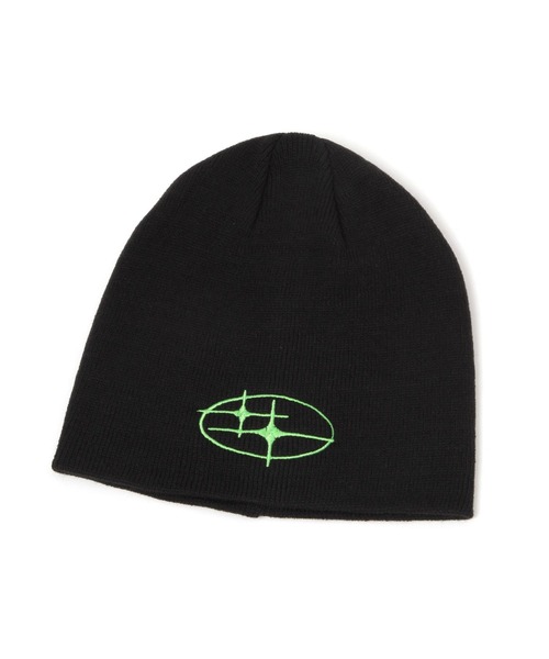 3.3 Field Trip （3.3フィールドトリップ）の「3.3 Field Trip／スター刺繍ビーニー（ニットキャップ/ビーニー・メンズ・ホワイト/ブラック/その他1・FREE）」の2枚目の写真