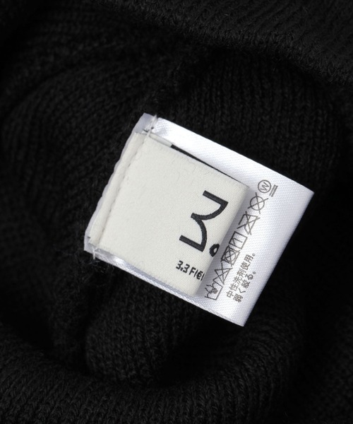 3.3 Field Trip （3.3フィールドトリップ）の「3.3 Field Trip／スター刺繍ビーニー（ニットキャップ/ビーニー・メンズ・ホワイト/ブラック/その他1・FREE）」の8枚目の写真