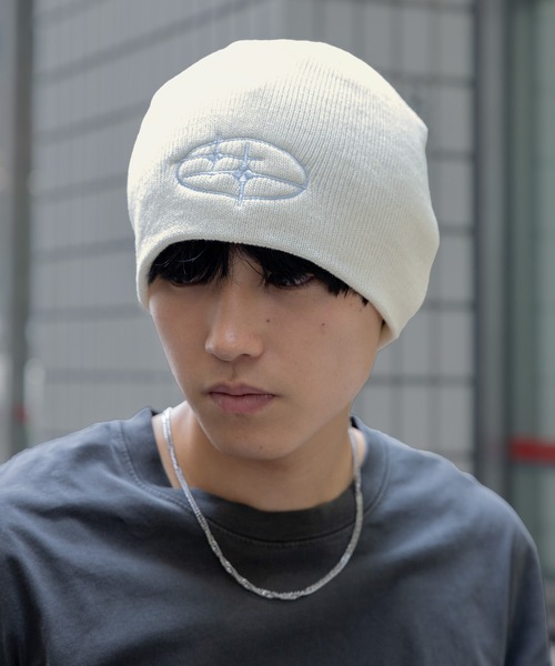 3.3 Field Trip （3.3フィールドトリップ）の「3.3 Field Trip／スター刺繍ビーニー（ニットキャップ/ビーニー・メンズ・ホワイト/ブラック/その他1・FREE）」の19枚目の写真