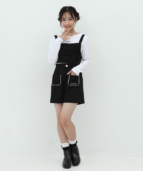 PINKHUNT（ピンクハント）の「PINKHUNT ピンクハント デザインポケット ショートパンツ 9872K（その他パンツ・キッズ・ブラック/スカイブルー系1・120cm/130cm/140cm/150cm/160cm）」の7枚目の写真