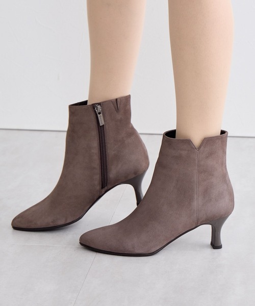 HIMIKO（ヒミコ）の「【Made in Japan】【撥水】サイドカットブーツ/641424（ブーツ・レディース・ブラック/アイボリー/グレー・22.0cm/22.5cm/23.0cm/23.5cm/24.0cm/24.5cm/25.0cm/25.5cm）」の15枚目の写真