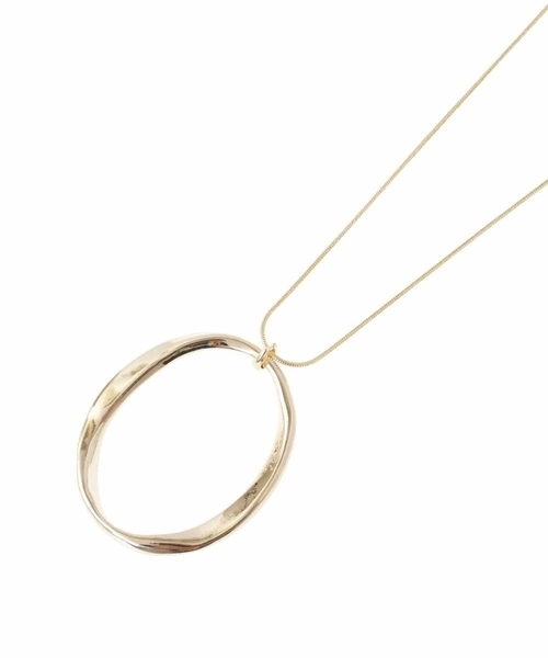 a.v.v（アーヴェヴェ）の「リングチェーンロングネックレス（ネックレス・レディース・ゴールド/シルバー・38）」の6枚目の写真