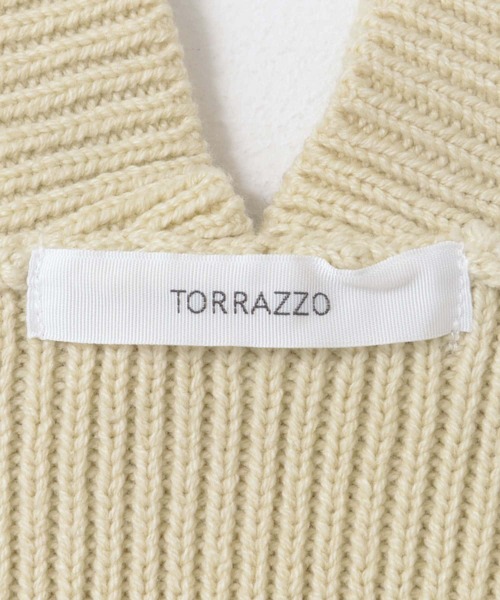 URBAN RESEARCH ROSSO WOMEN(アーバンリサーチ ロッソ)の「TORRAZZO DONNA フリンジニットビスチェ(ベスト・レディース・アイボリー・FREE)」の3枚目の写真