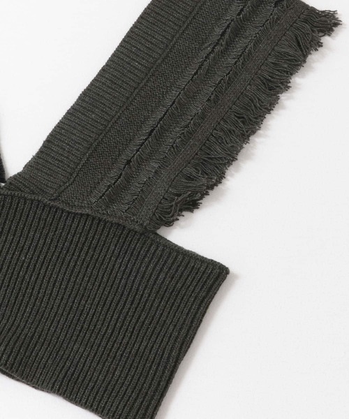 URBAN RESEARCH ROSSO WOMEN(アーバンリサーチ ロッソ)の「TORRAZZO DONNA フリンジニットビスチェ(ベスト・レディース・アイボリー・FREE)」の4枚目の写真