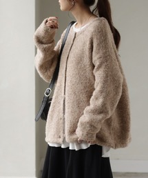 ふわもこ スフレニットカーディガン