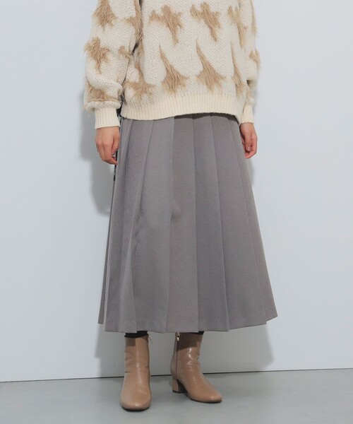 BEAMS HEART(ビームスハート)の「ロングプリーツスカート(スカート・レディース・グレー系その他/ブラウン系その他・FREE)」の10枚目の写真