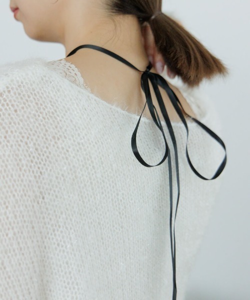 flower（フラワー）の「ロージーチョーカー（チョーカー・レディース・アイボリー/ブラック・FREE）」の12枚目の写真