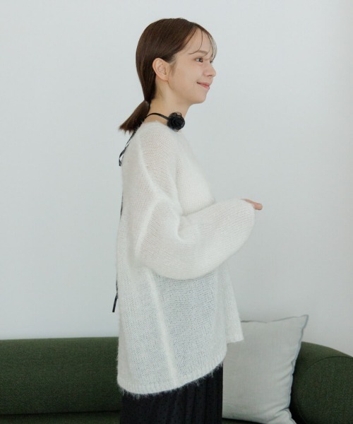 flower（フラワー）の「ロージーチョーカー（チョーカー・レディース・アイボリー/ブラック・FREE）」の14枚目の写真