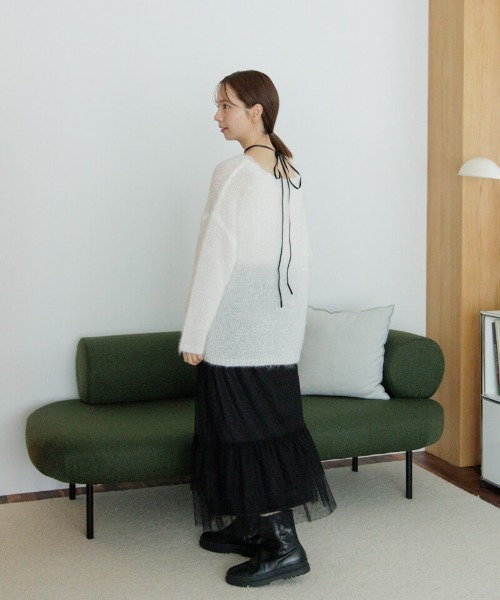 flower（フラワー）の「ロージーチョーカー（チョーカー・レディース・アイボリー/ブラック・FREE）」の16枚目の写真