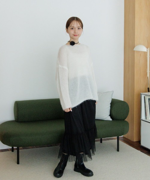 flower（フラワー）の「ロージーチョーカー（チョーカー・レディース・アイボリー/ブラック・FREE）」の17枚目の写真