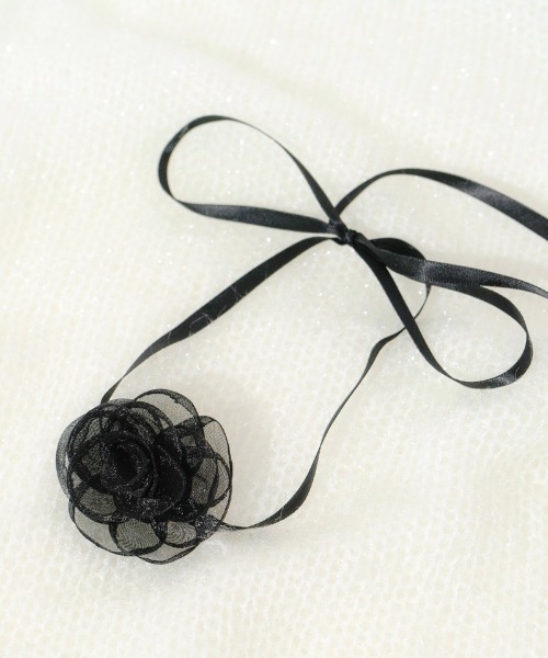 flower（フラワー）の「ロージーチョーカー（チョーカー・レディース・アイボリー/ブラック・FREE）」の18枚目の写真