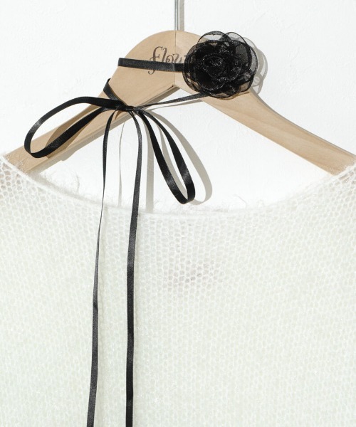 flower（フラワー）の「ロージーチョーカー（チョーカー・レディース・アイボリー/ブラック・FREE）」の20枚目の写真