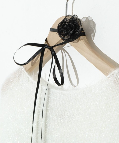 flower（フラワー）の「ロージーチョーカー（チョーカー・レディース・アイボリー/ブラック・FREE）」の21枚目の写真