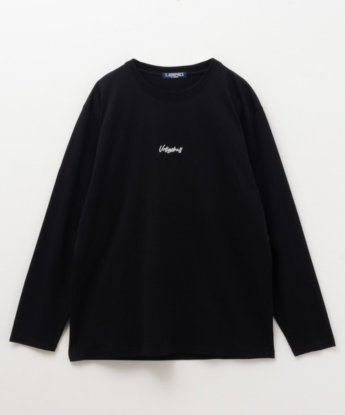 Mac-House(マックハウス)の「T-GRAPHICS ワンポイント刺繍長袖Tシャツ(Tシャツ/カットソー・メンズ・ブラック/ブルーグレー/グレイッシュベージュ/ホワイト/ブラウン/モカ/ブルー系1/ベージュ系1/ブラック系2/ホワイト系1/ブルーグリーン/ブラック系1・S/M/L/XL)」の16枚目の写真