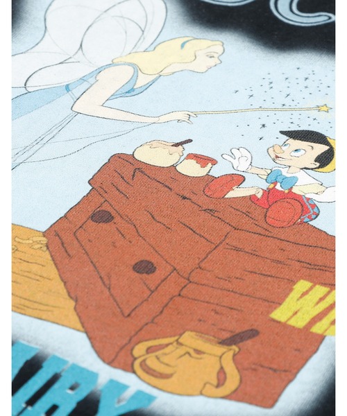 【8】【Little Sunny Bite x Disney】『Pinocchio』 big tee（Tシャツ/カットソー）｜Disney（ディズニー）