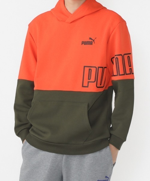 PUMA（プーマ）の「プーマ PUMA PUMA POWER MX フーディー（パーカー・メンズ・レッド/グレー/ブラック・S/M/L/LL/3L）」の3枚目の写真